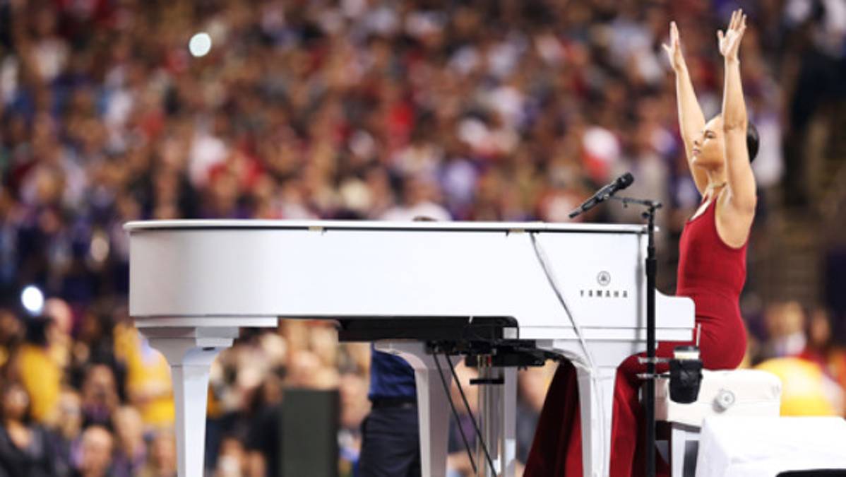 Espectacular ambiente en el Super Bowl XLVII