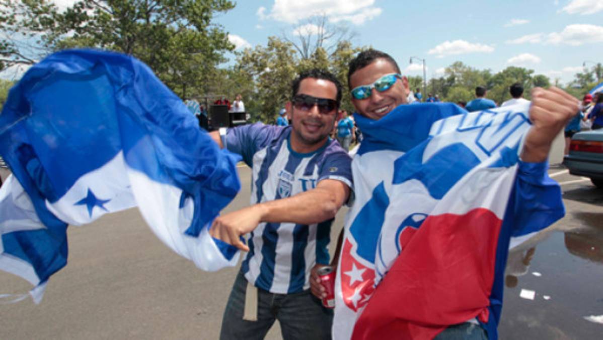 Washington se vistió de azul y blanco