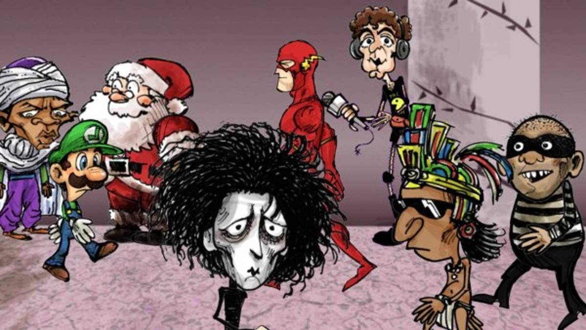 DIEZ-CÓMICS: La fiesta de disfraces