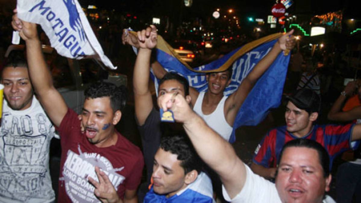 Los motagüenses estallan de felicidad