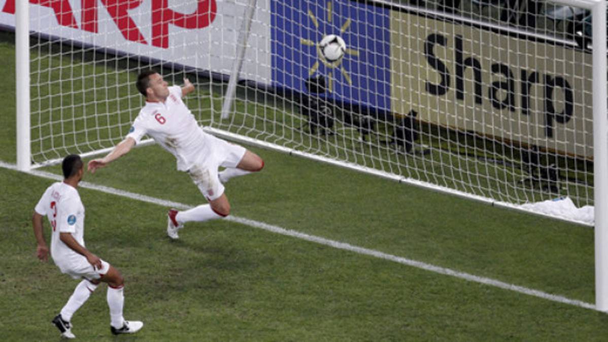 El polémico gol no marcado a favor de Ucrania