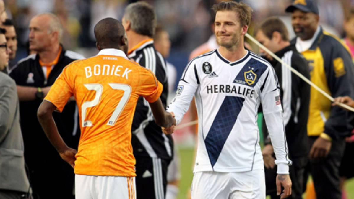 Hondureños tuvieron el privilegio de enfrentar a David Beckham