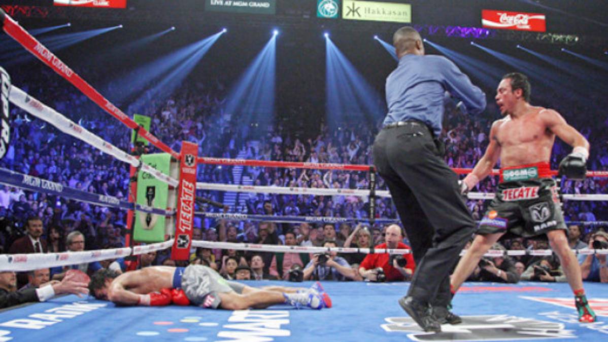 Juan Manuel Márquez noquea a Pacquiao