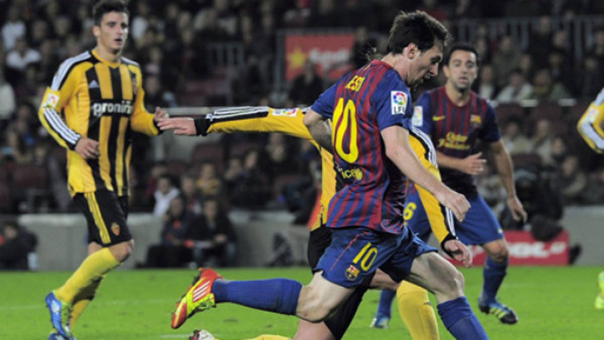Messi y Barcelona no se cansan de golear