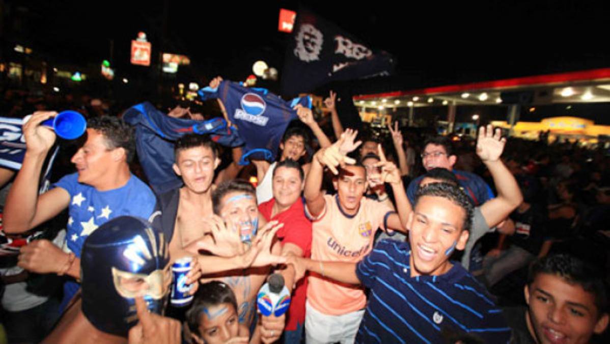 Los motagüenses estallan de felicidad