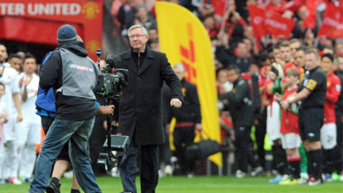 Monumental despedida da Old Trafford a Alex Ferguson