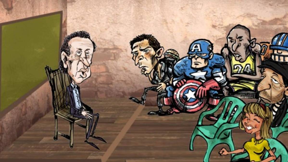 DIEZ CÓMICS: Las buenas vibras a la selección de Honduras