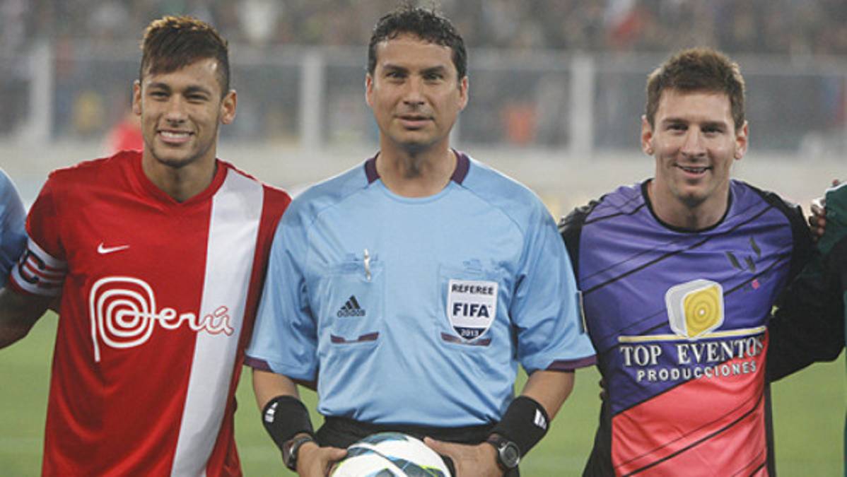 Messi y Neymar deleitaron a Perú en amistoso benéfico