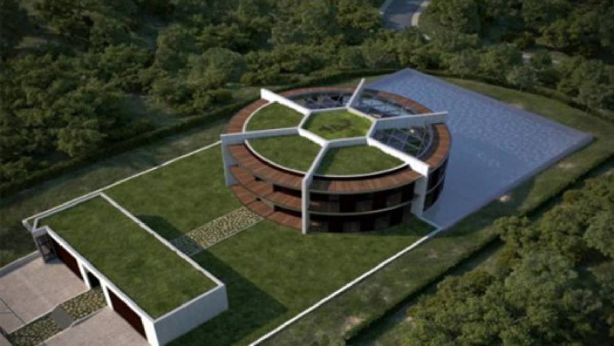 La mansión 'futbolera” de Lionel Messi