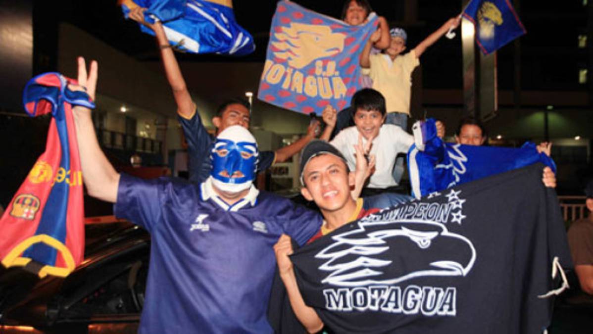 Los motagüenses estallan de felicidad