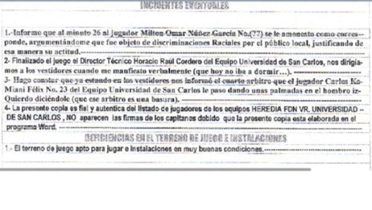 Árbitro no justifica que racismo provocó expulsión de 'Tyson”