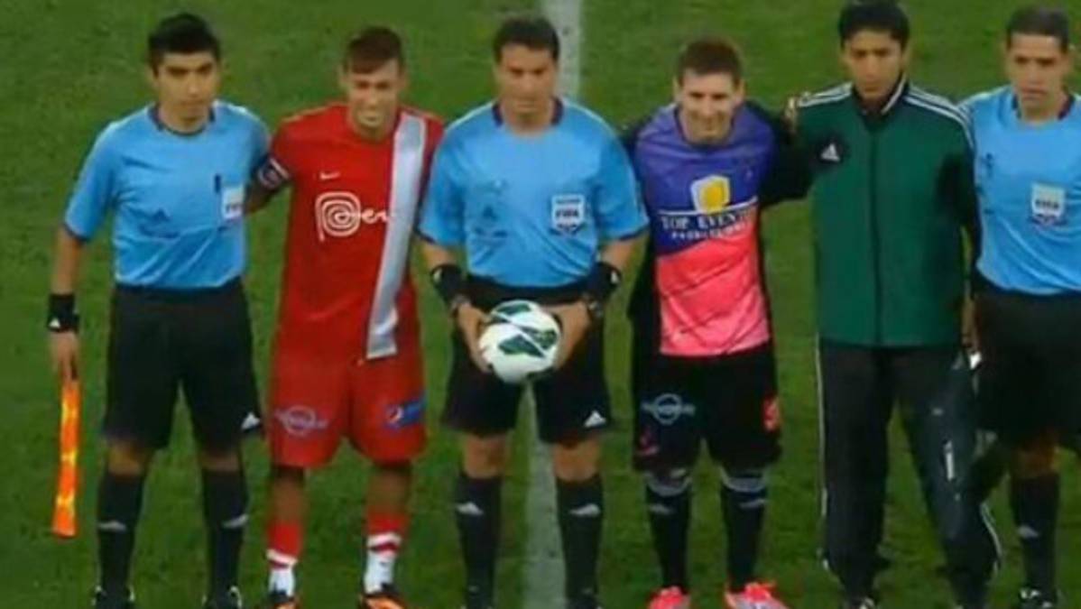 Messi y Neymar deleitaron a Perú en amistoso benéfico