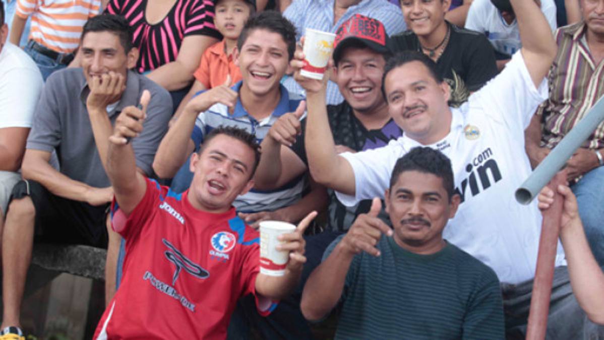 Fiesta en Nacaome por visita del Olimpia