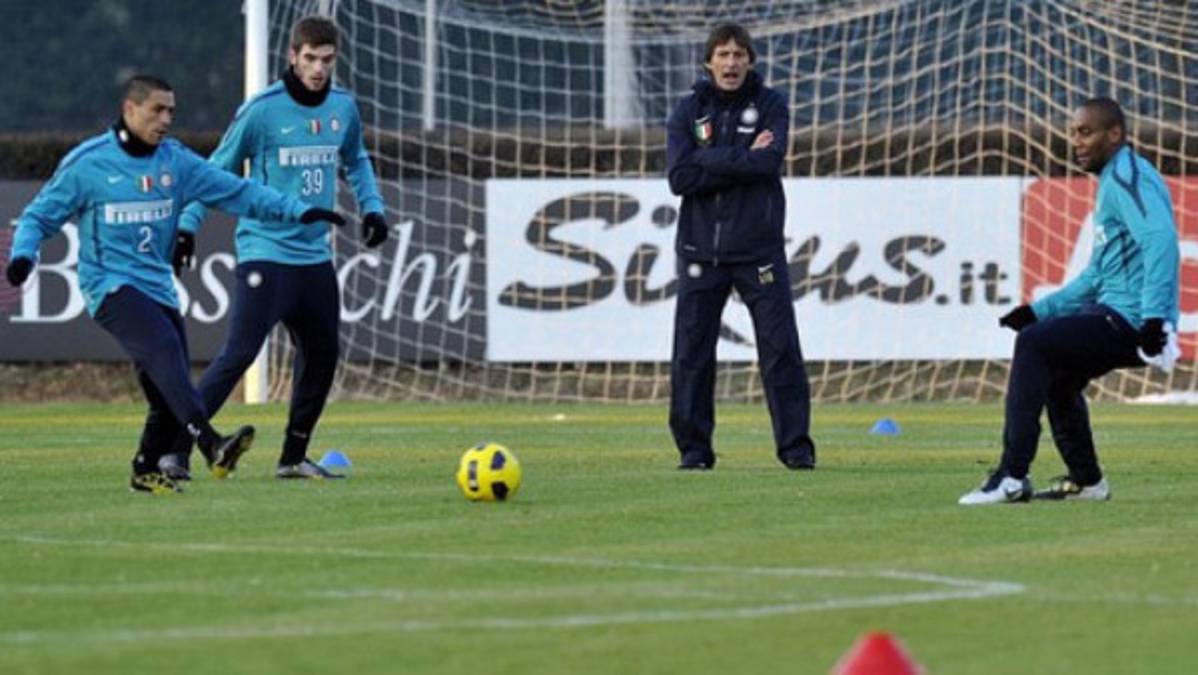 El Inter sigue entrenando sin David Suazo