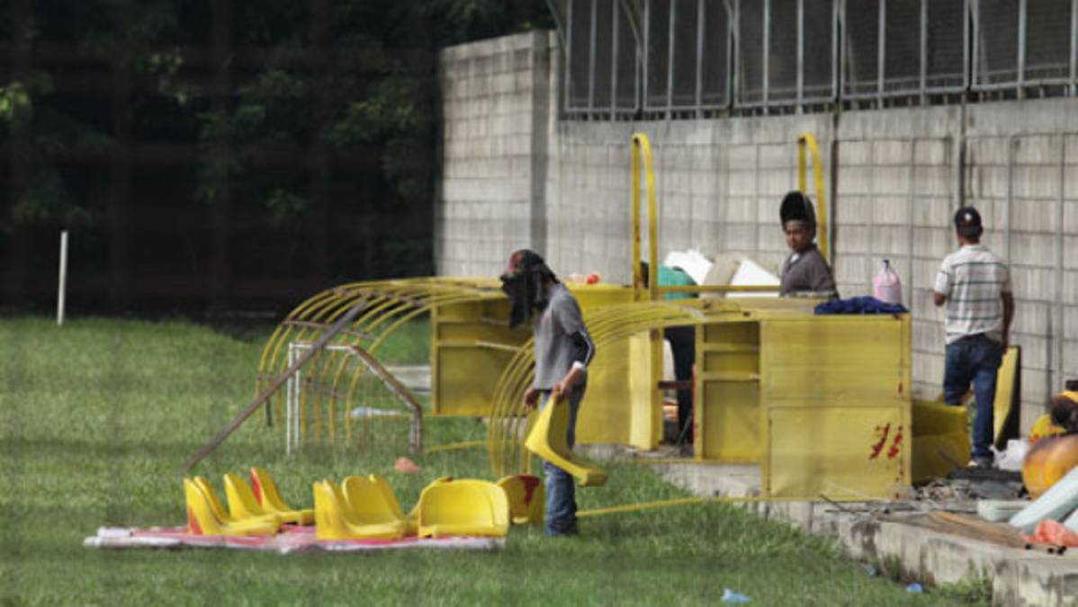 Marathón acelera trabajos en su estadio