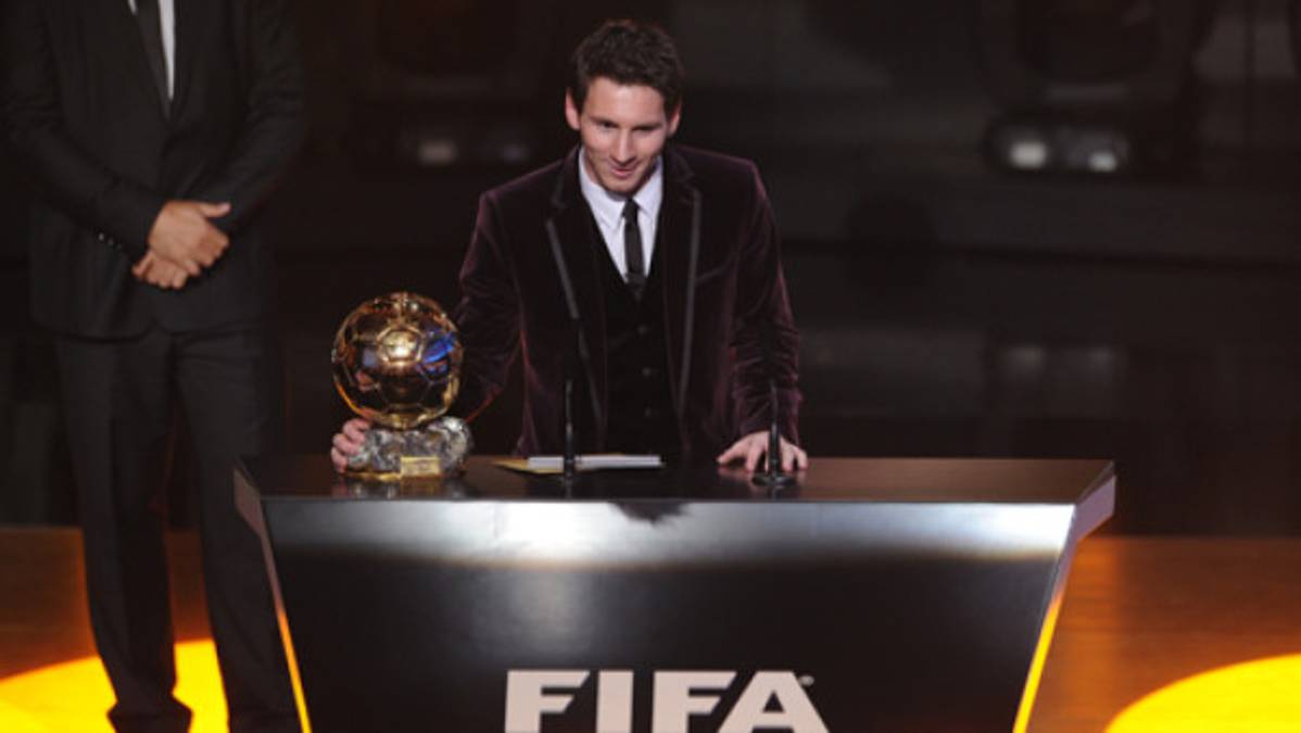 Lionel Messi conquistó el Balón de Oro