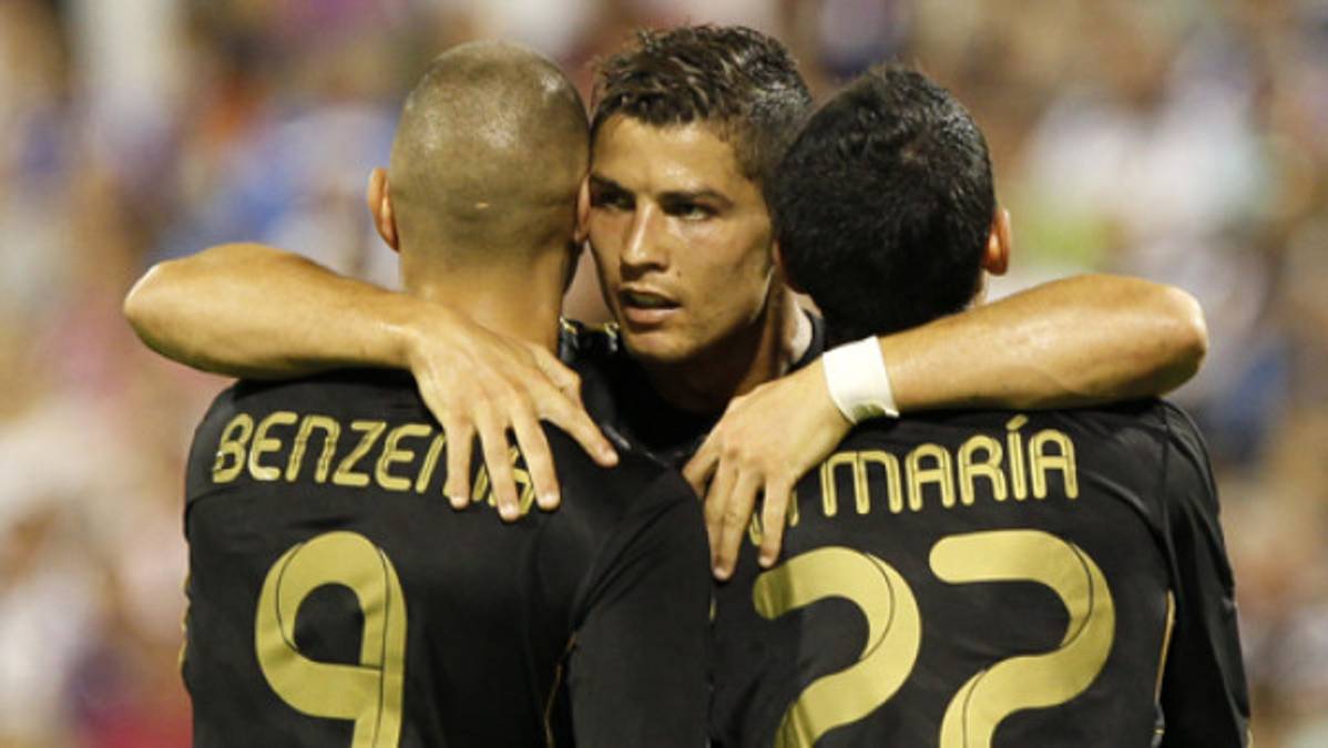 Real Madrid aplasta al Zaragoza en debut