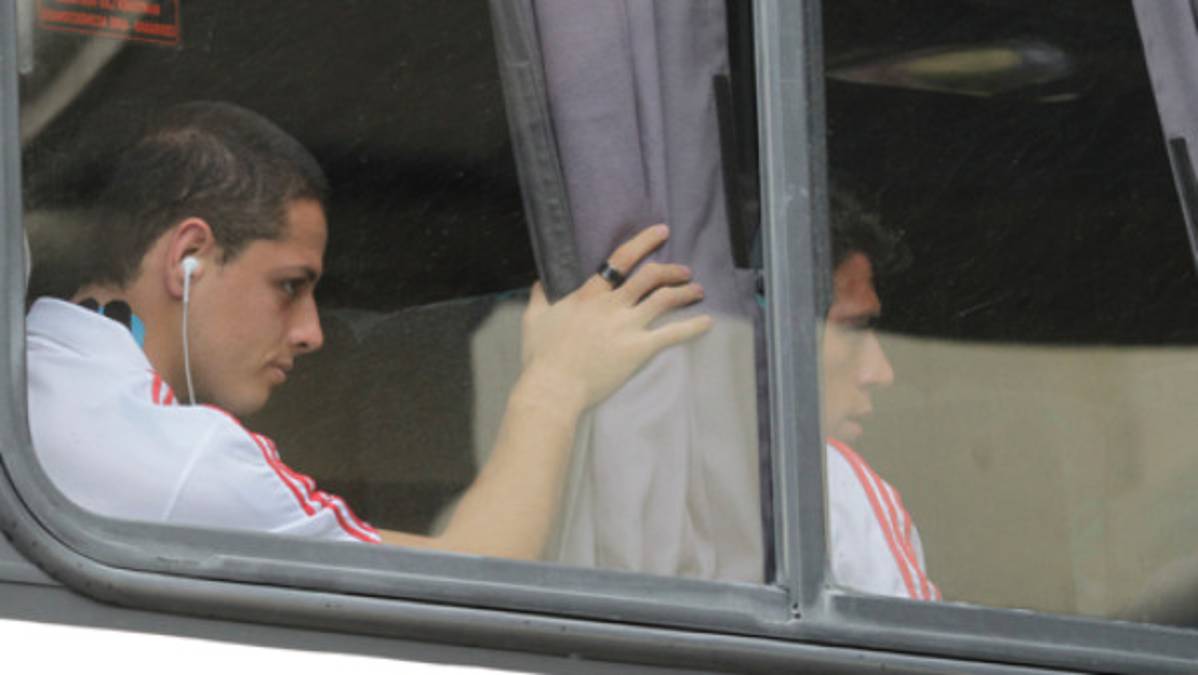 'Chicharito”, por primera vez en Honduras