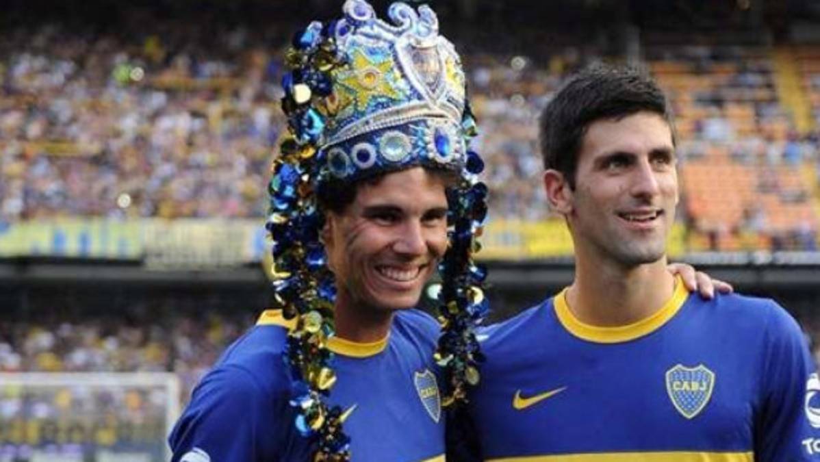 Nadal y Djokovic, invitados de lujo en La Bombonera