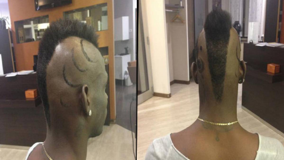 Mario Balotelli estrena nuevo look al estilo 'mohicano”