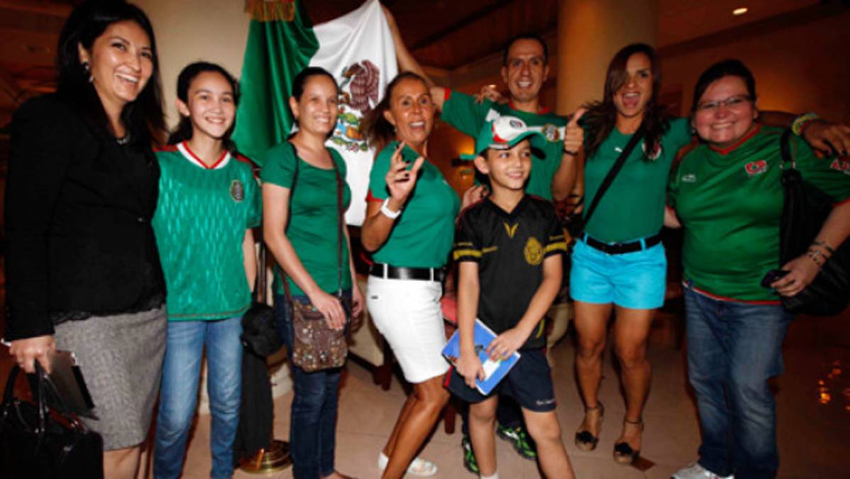 Así fue recibido México a su llegada a San Pedro Sula