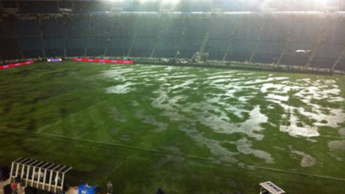 Granizo fue protagonista en juego Cruz Azul-Jaguares