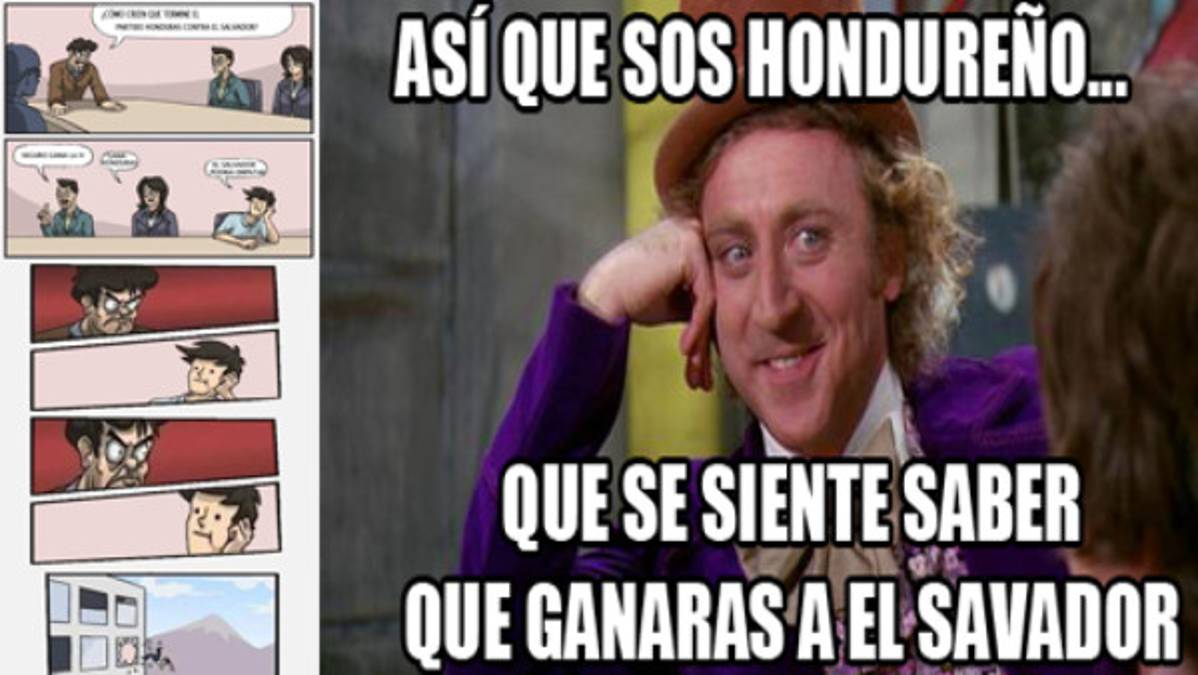 Los memes de la afición para el Honduras-El Salvador