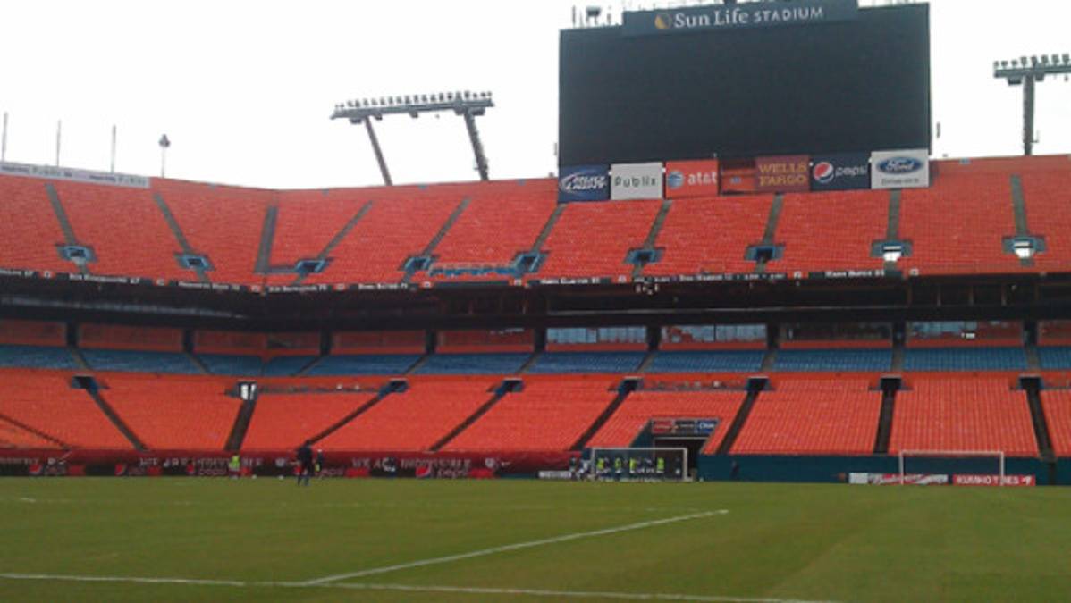 Honduras entrenó con lluvia en Miami