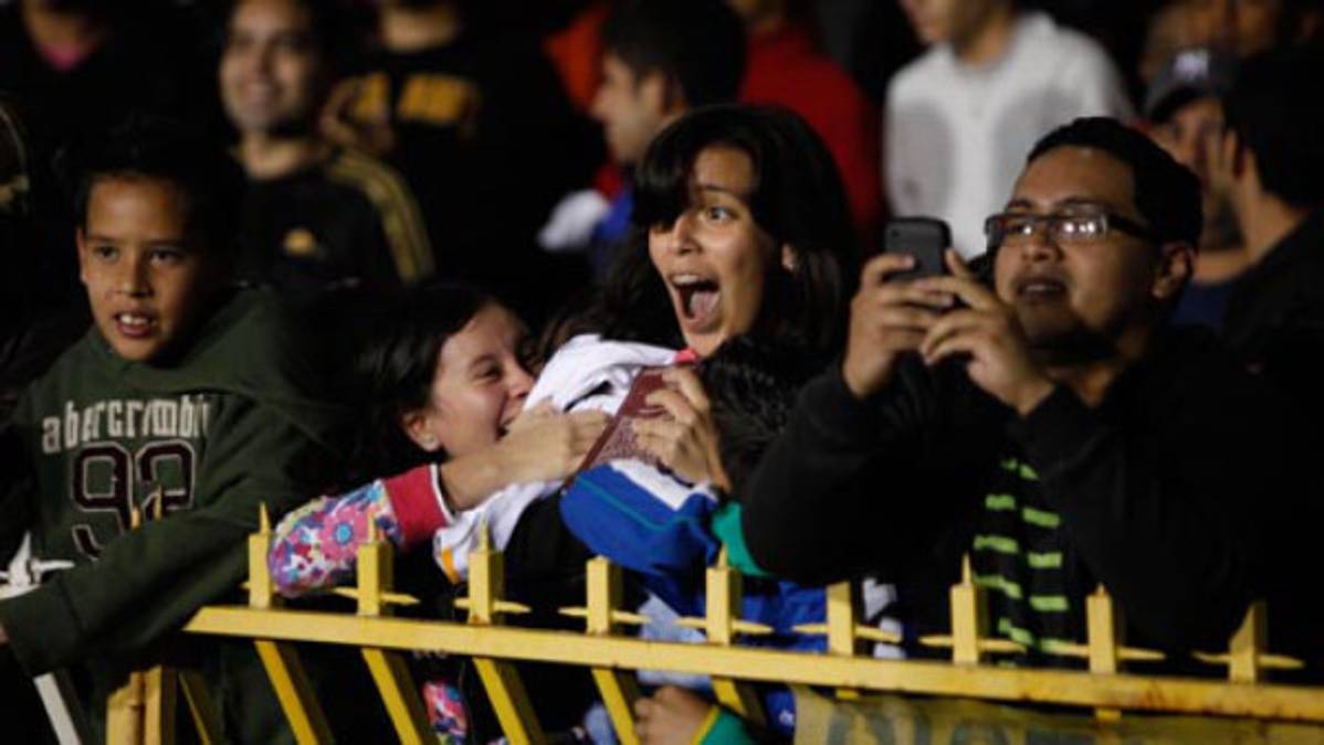 La chica de la camiseta de Beckham