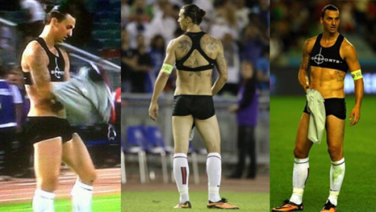 VIDEO: Zlatan Ibrahimovic termina sin ropa en Suecia