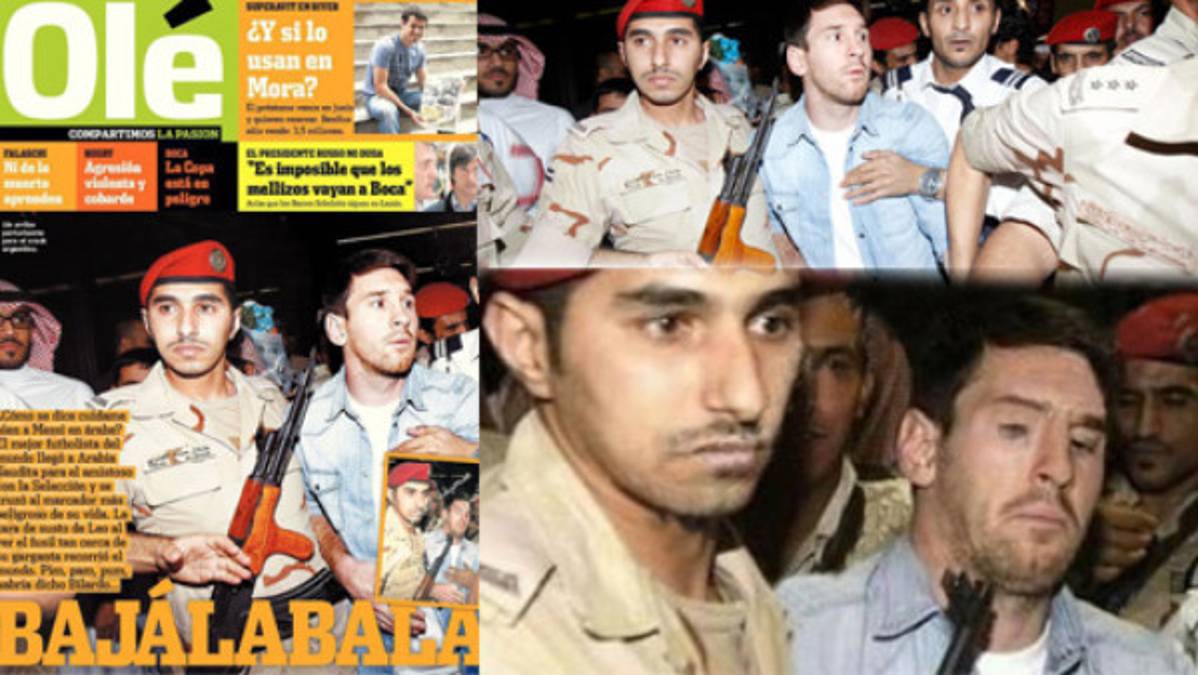 ¿Cómo se dice cuidarme a Messi en árabe?