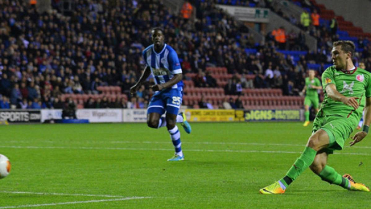 Wigan empató contra Rubin Kazán en la Europa League