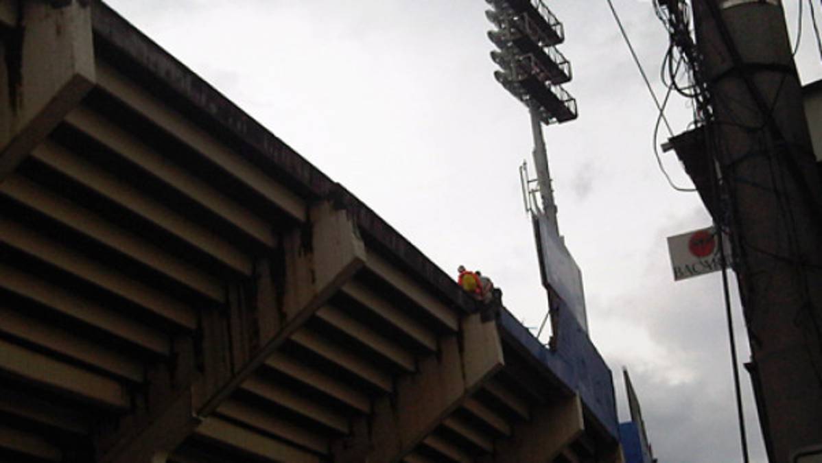 Cierran el estadio Nacional