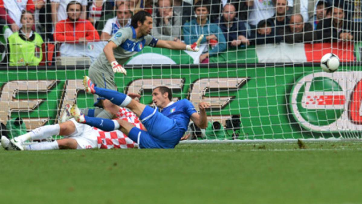 Croacia sorprendió al empatarle a Italia