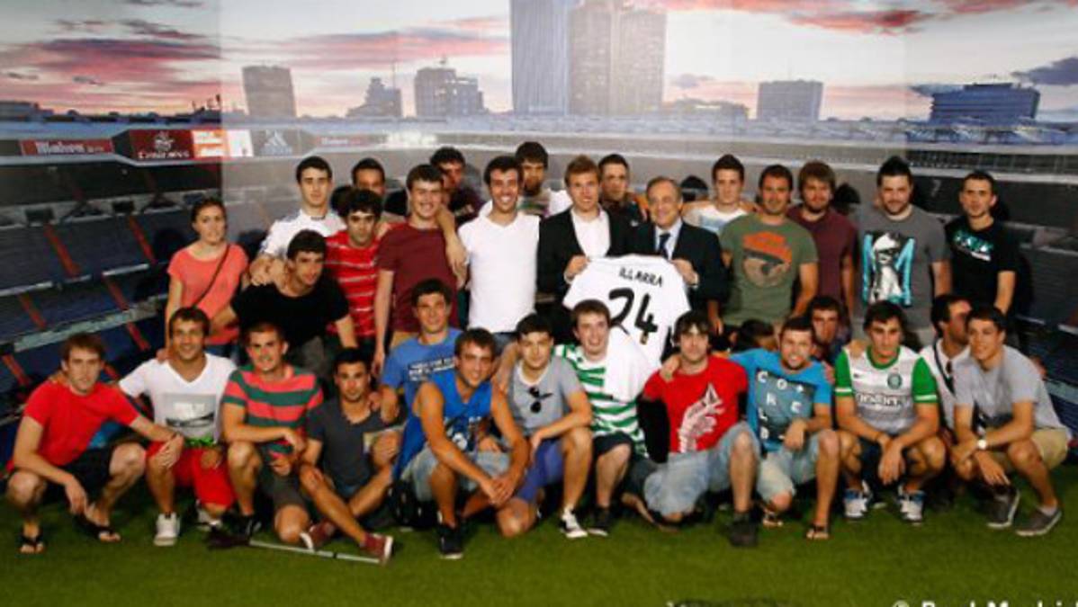 Illarramendi fue presentado en el Bernabéu