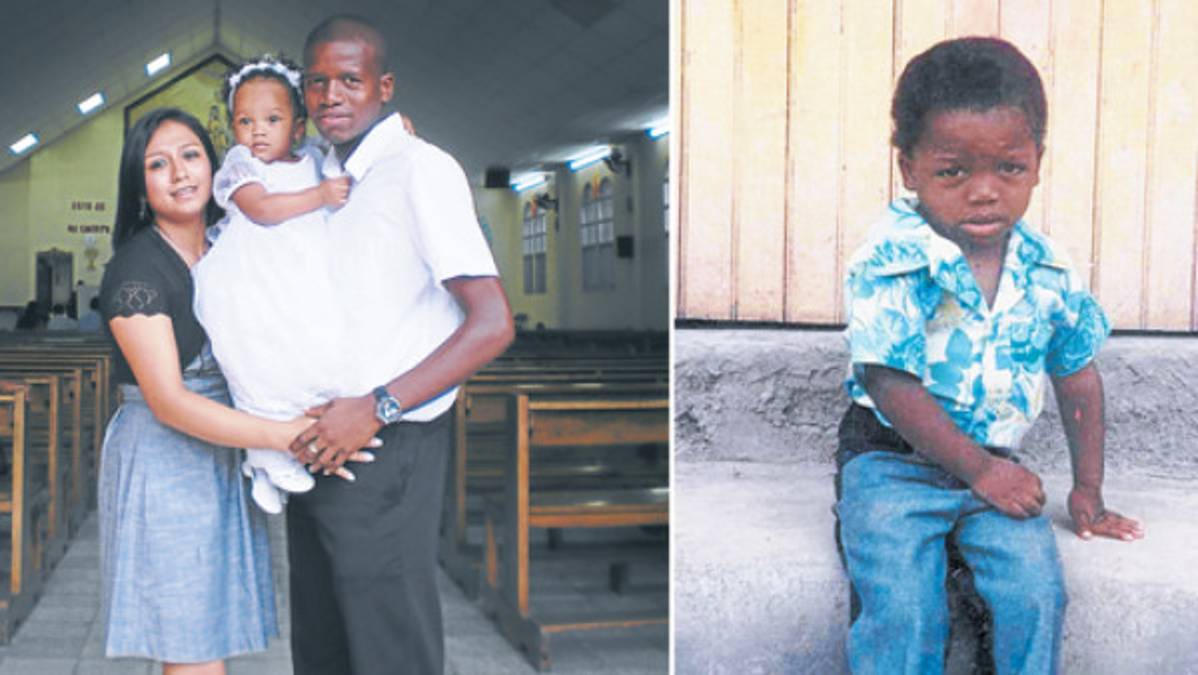 Boniek García no se olvida de su barrio...