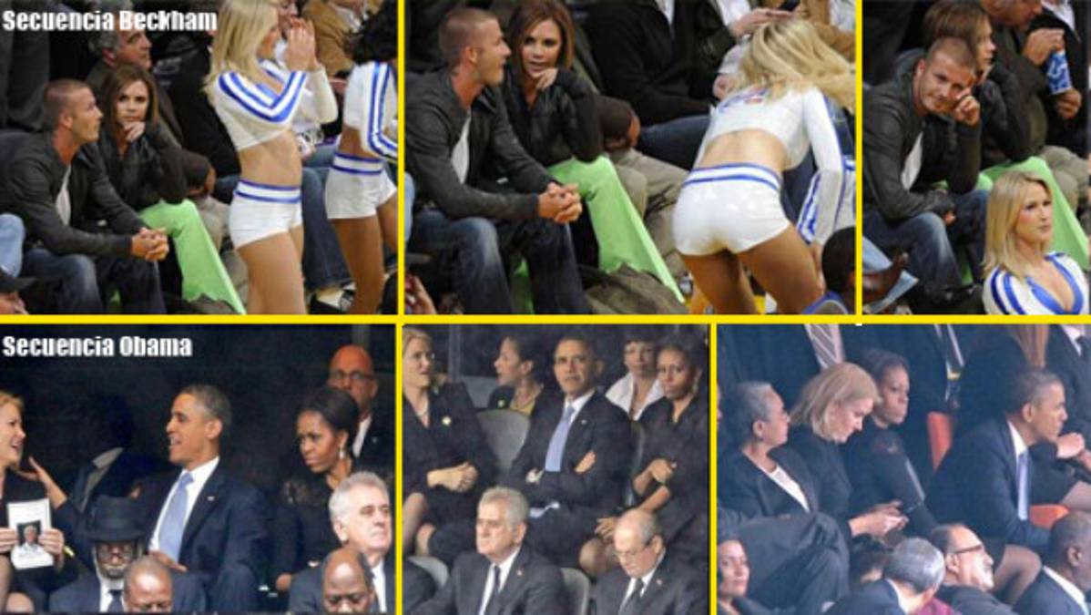 Barack Obama emula metida de pata de David Beckham