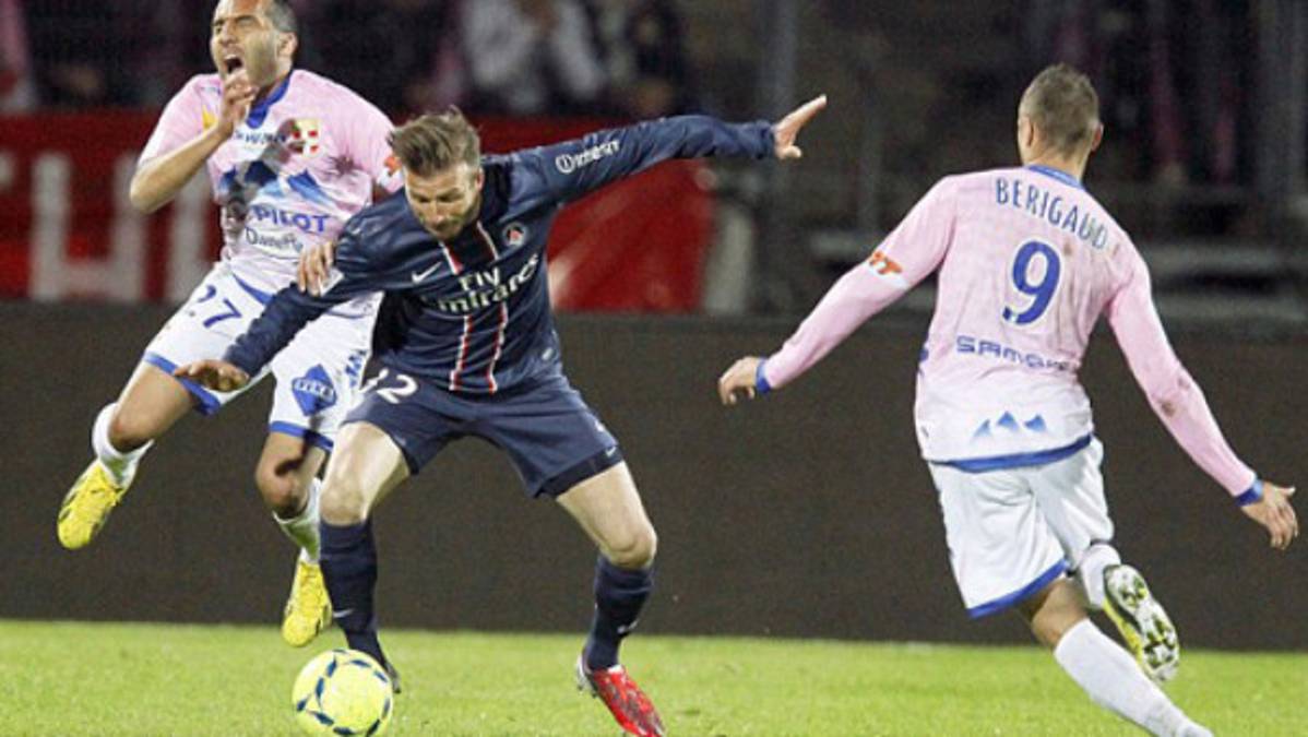 VIDEO: Beckham expulsado tras cinco minutos en la cancha