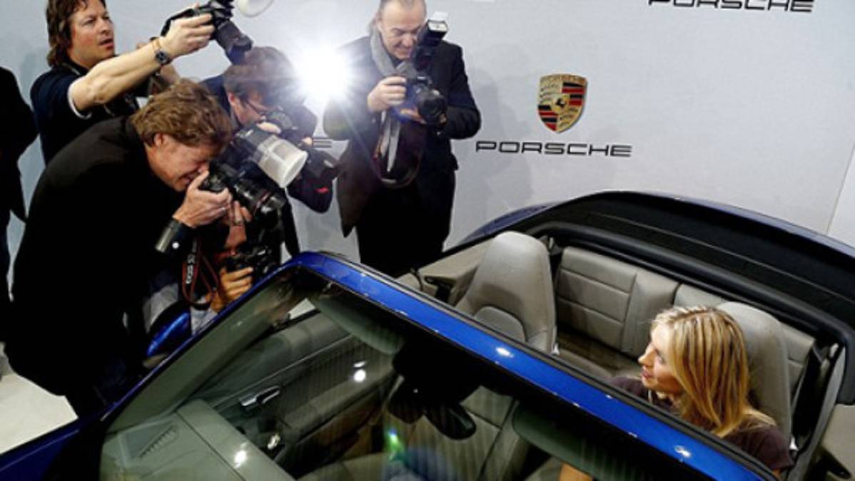 Maria Sharapova será la imagen mundial de Porsche