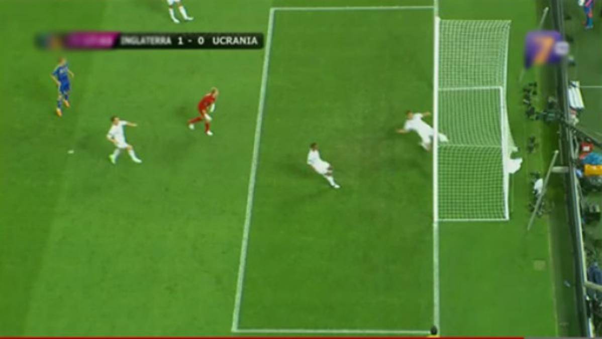 El polémico gol no marcado a favor de Ucrania