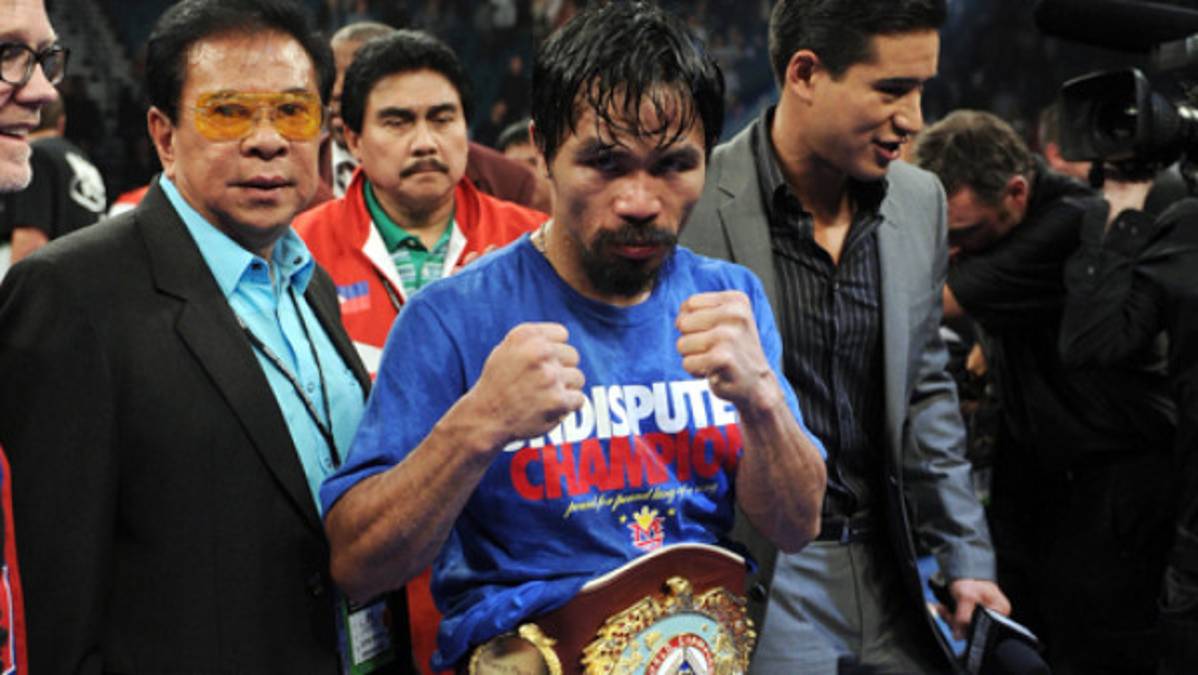 Pacquiao le ganó a Márquez con polémica