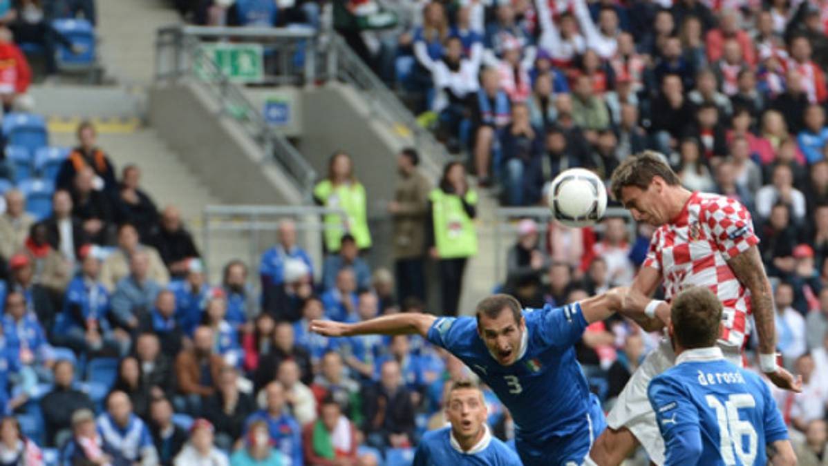 Croacia sorprendió al empatarle a Italia