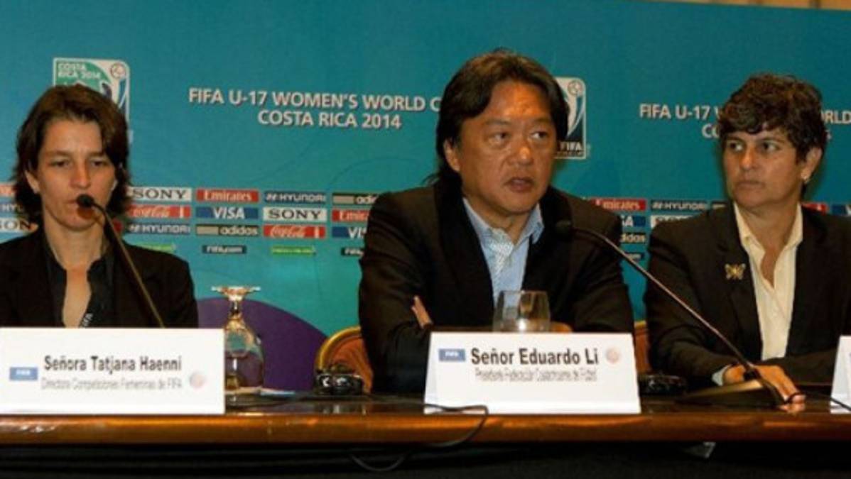 Eduardo Li, víctima de robo en presentación de mascota de Mundial femenino U-17