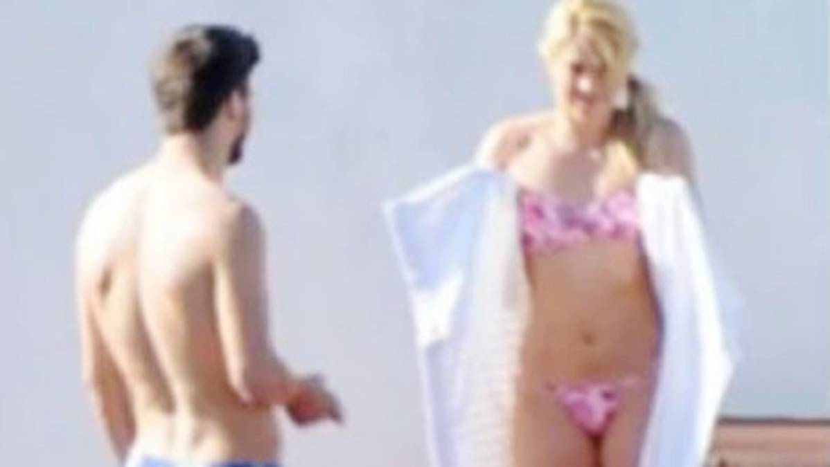 Aparecen imágenes del supuesto video prohibido de Shakira y Piqué