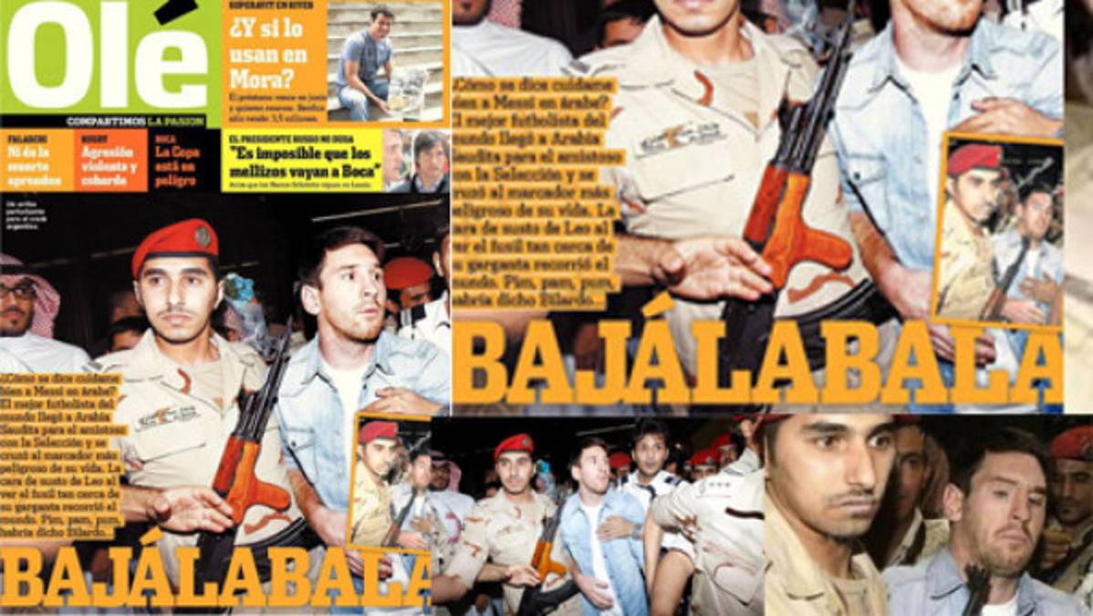 ¿Cómo se dice cuidarme a Messi en árabe?