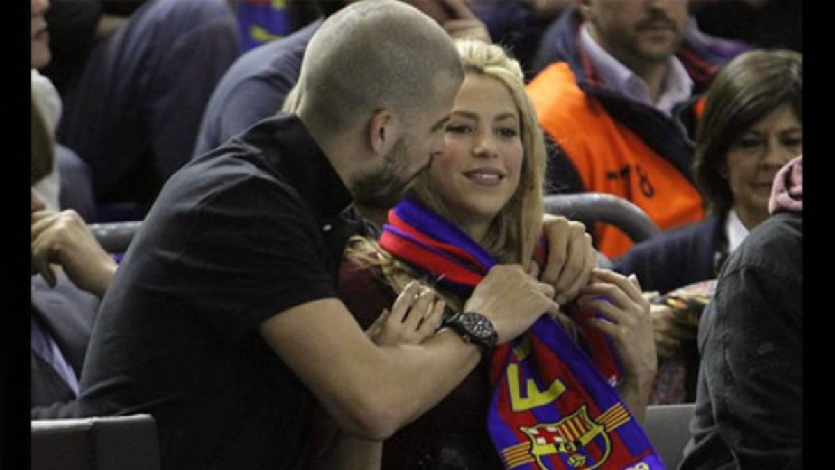 Shakira consoló a Piqué tras la derrota ante Bayern