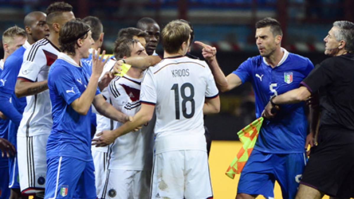 Italia y Alemania terminan empatados en amistoso