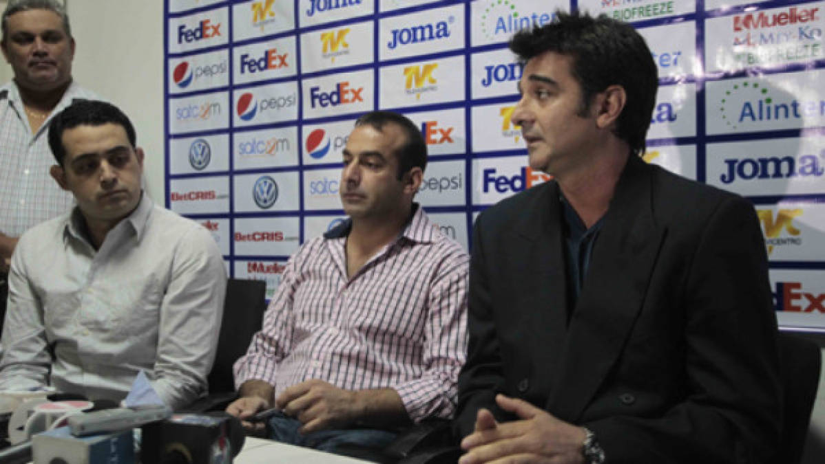 Motagua presentó a Diego Vásquez como su nuevo entrenador