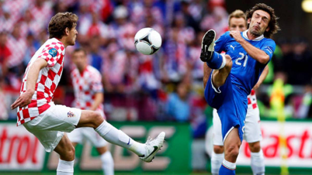 Croacia sorprendió al empatarle a Italia