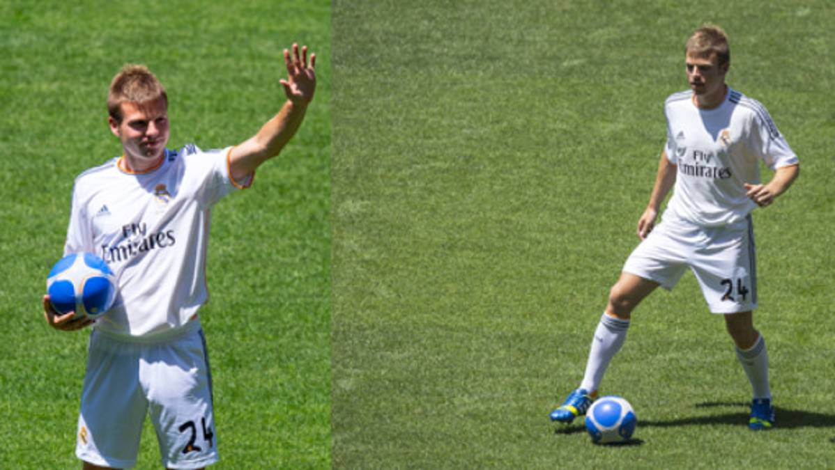 Illarramendi fue presentado en el Bernabéu